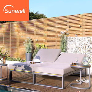 Meubles modernes à cadre en <span class=keywords><strong>aluminium</strong></span> Chaises longues table jardin patio salon hôtel <span class=keywords><strong>bain</strong></span> <span class=keywords><strong>de</strong></span> <span class=keywords><strong>soleil</strong></span> - Product Image 3
