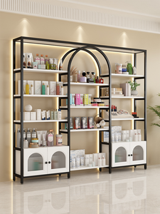 Meilleures ventes : Présentoirs et étagères de rangement multi-niveaux pour salons de beauté, coiffure et cosmétiques, pour la vente au détail - Product Image 3