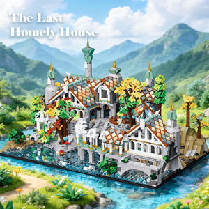 Plastique compatible transfrontalier pour <span class=keywords><strong>le</strong></span> modè<span class=keywords><strong>le</strong></span> <span class=keywords><strong>de</strong></span> construction <span class=keywords><strong>de</strong></span> la maison 66147 The Last Homely House, jouet cadeau - Product Image 2