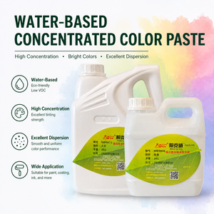 Pasta de Color Concentrada a Base de Agua, Alta Intensidad de Coloración, Pasta de Pigmento para Recubrimientos de Pintura - Product Image 1
