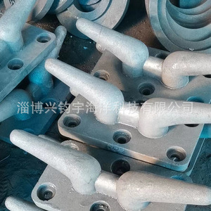 Pilón de amarre marino de hierro fundido Chock de 550Kn para uso portuario - Product Image 2