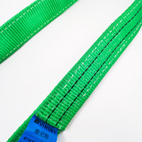 Eslinga Estándar de Alta Resistencia WLL2Ton para Grúas y Elevadores de Motores. Protección de Superficie Suave con Fibra PES para un Manejo de Carga sin Rayones
