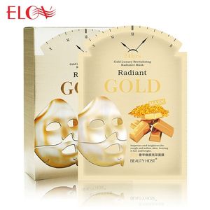 Masque facial en soie anti-rides éclatant, soin de la peau coréen populaire, meilleure vente, masque en feuille de luxe 24K Or Re-Nutriv éclaircissant - Product Image 3