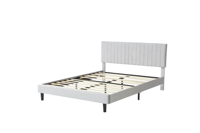Nouveau design 2026 à succès pour lit rembourré alliant luxe haut de gamme, confort et style moderne en tissu