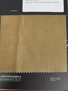 <span class=keywords><strong>Ibena</strong></span> FR Viskose-Twill-Stoff 350gsm Leichtgewichtig Gold Flammhemmend für Metallguss-Schutz & Chemikalienschutz - Product Image 3