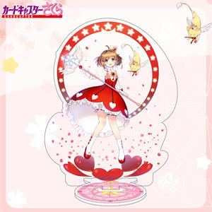 <span class=keywords><strong>Cardcaptor</strong></span> <span class=keywords><strong>Sakura</strong></span> figuras de Anime Kinomoto <span class=keywords><strong>Sakura</strong></span> Li Syaoran soportes acrílicos personaje Daidouji Tomoyo modelo lindo escritorio decoración Prop - Product Image 4
