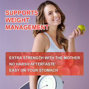 Cápsulas de Vinagre de Sidra de Manzana con Ácido Málico, Suplemento Dietético Vegano para Adultos, Sin OMG, 120 Unidades, Control de Peso, Desintoxicación, Alivio - Product Image 2