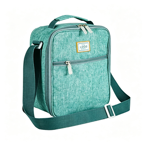 Sac isotherme pour le déjeuner des adultes de Zhejiang, sac fourre-tout en polyester thermique imperméable de 15 L avec fermeture éclair pour l'école - Product Image 4