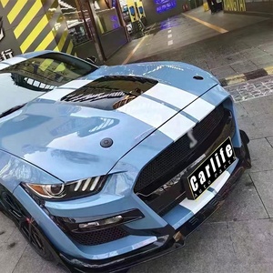 Matériau du capot de voiture en aluminium installation parfaite adapté à la <span class=keywords><strong>Ford</strong></span> <span class=keywords><strong>Mustang</strong></span> 2015-2017 mise à niveau GT500 apparence <span class=keywords><strong>Shelby</strong></span> - Product Image 4