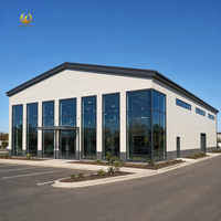 Centre commercial moderne préfabriqué en structure métallique, facile à assembler, pour loisirs, commerce de détail, bureaux, arts et sports