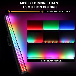 Hot bán 200W Strobe <span class=keywords><strong>Light</strong></span> 720led RGBW LED ma trận ánh sáng DMX512 kiểm soát 48 RGB Zones & 24 Trắng Zones đuổi theo hiệu ứng đèn sân khấu - Product Image 2