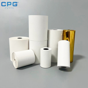 ม้วนกระดาษความร้อน 57x30 มม. 80x76 มม. 65 แกรม ผู้ผลิตขายส่ง กระดาษบันทึกความร้อนสำหรับเครื่องจ่ายค่าจอดรถ - Product Image 1