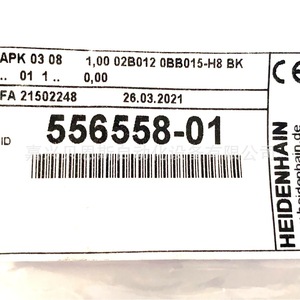 สายสัญญาณเอนโค้ดเดอร์ Heidenhain รุ่น 556558-01 สำหรับงานอุตสาหกรรม มาตรฐานยุโรป - Product Image 1