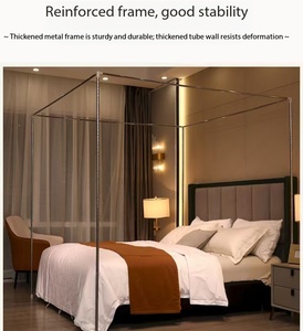 Moustiquaire en nid d'abeille avec cadre en acier inoxydable, grand espace, anti-insectes, pour chambre à coucher, dortoir, maison, hôtel - Product Image 6