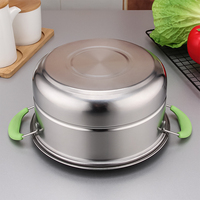 Ensemble d'ustensiles de cuisine antiadhésifs, en acier inoxydable, casseroles de cuisine, Camping, vente en gros, bon marché, 5 ou 10 pièces