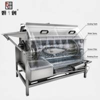 Machine à écailler le poisson en acier inoxydable 304 avec démarrage/arrêt à une touche, fonctionnement facile, filtre inférieur, collecte automatique des écailles et valve de vidange