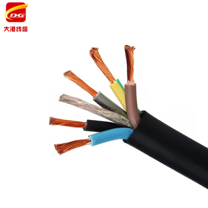 สายหุ้มฉนวนยาง EPR ทองแดงแท้ปลอกยาง <span class=keywords><strong>YC</strong></span>/YZ H07rn-F H05rn-f H05RR-F 3X1.5 3X2.5 3X3.5mm2ลวดหุ้มยาง - Product Image 2