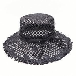 Nouvelle Tendance Estivale : Chapeau Bob Femme Creux en Paille de Raphia, Idéal pour la Plage, les Vacances et les Tenues de Voyage - Product Image 5
