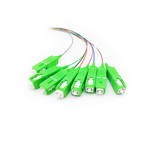 광섬유 PLC 스플리터 1*4 1*8 1*16 1*32 싱글 모드 광 스플리터 SC/APC 스틸 튜브 타입 스플리터 - Product Image 4