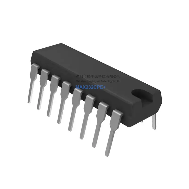 MAX232CPE+ Brand new Original Integrated Circuit Electronic Components Microcontroller Mcu Drive Ic supplier