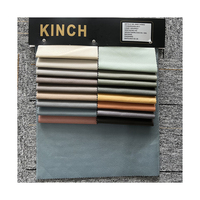 Tissu synthétique en cuir velours double face imprimé sur mesure, technique tissée douce et confortable, teint en fil uni pour chaise
