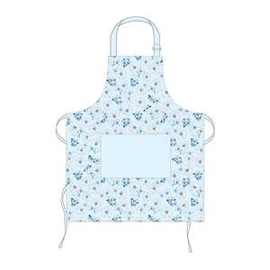Grembiule da Cucina Riutilizzabile Ecologico in Cotone Stampato Unisex con Logo Personalizzato Senza Maniche con Tasca Posteriore Incrociata - Product Image 2
