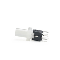 LS634 Interrupteur tactile illuminé Série de lampes 6*6 Led Interrupteur tactile à lumière de type intégré