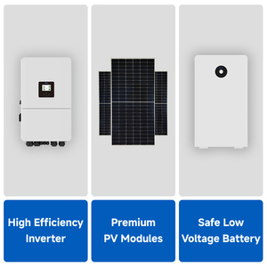 Deye Solarstromsystem Hybrid 15kW 20kW 30kW Komplettes PV-Energiespeichersystem für Zuhause - Product Image 3