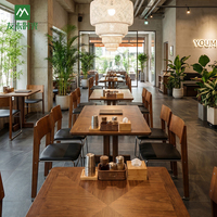 Meubles modernes pour hôtels, restaurants et cafés : Ensembles table et chaise en bois et métal, sièges de banquette durables et écologiques – Solution tout-en-un