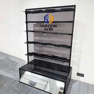 Thương mại Giày dép thể thao thương hiệu cửa hàng bán lẻ Bán Buôn Đồ đạc sắt Giày duy nhất hiển thị là viết tắt của sneaker cửa hàng với Miroir - Product Image 5