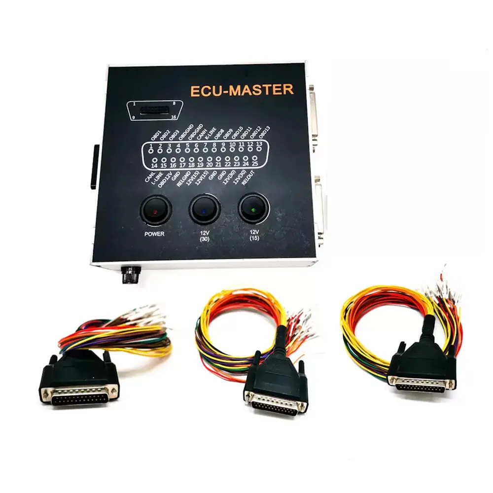 ECU-maste Professinal ECU لإصلاح إلكترونيات السيارات أدوات توصيل غير محدودة مع كابل 3 DB25