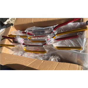 Aluminum <strong>Handlebar</strong> For 7-8 Inch Motocross Road Motorcycle 22MM Universal Sheet Metal Processing Dirt Pit Bike Champagne Gold - Product Image 5