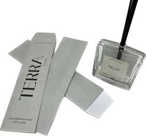Emballage écologique et recyclable en carton mat imprimé sur mesure pour cosmétiques, épices, encens et bâtonnets - Product Image 5