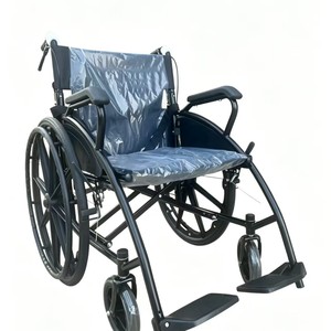 Fauteuil roulant manuel Asian Elephant, roues de 24 pouces, pliable, pour personnes âgées et handicapées, utilisation en extérieur - Product Image 2