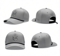 Casquette de golf avec trous découpés au laser, logo brodé en tissu éponge, visière en corde, respirante, protection solaire, réglable, unisexe, Injae