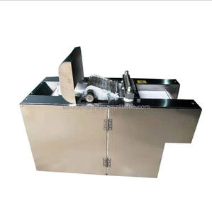 Corte cubo cortes carne pollos precio rebanadora corte automático comercial máquina cortadora de carne fresca - Product Image 6