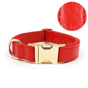 Nieuwe Productideeën 2024 In Mode Leren Hondenhalsband Graveren Nieuwe Hoogwaardige Leren Hondenhalsband Lederen Hondenhalsband Luxe - Product Image 4