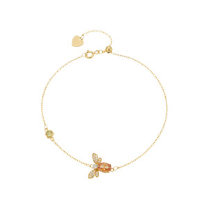 Cute Little Bee Bracelet Tibetan Silver Insect Design Gift Jewelry - Product Image 5