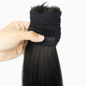 ผมหางม้าต่อสำหรับผู้หญิงผิวดำผมหางม้ายาวบราซิลเลียนทำจากผมหางม้าสีธรรมชาติดีไซน์ใหม่ - Product Image 2