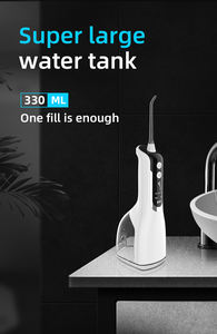 4 mod 330ML şarj edilebilir taşınabilir diş duşu akülü diş <span class=keywords><strong>Irrigator</strong></span> <span class=keywords><strong>Oral</strong></span> su jeti diş temizleyici - Product Image 3