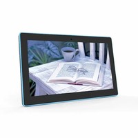 Tablette murale Android Wi-Fi 15,6 pouces avec écran tactile LCD et éclairage LED pour système de réunion et de réservation, fabriquée en Chine