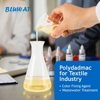 DA 401 Poly(diméthyl dialyl ammonium chlorure) à haute densité de charge (PDADMAC) Coagulant pour la clarification de l'eau Produits chimiques pour la purification de l'eau