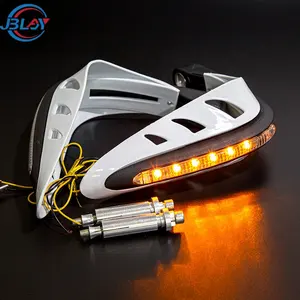 Wholesale Price Universal Modified Dirt Bike Handguard With Lights Motorcycle Hand guard with LED Light