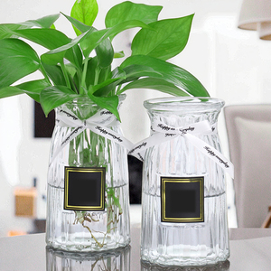 <span class=keywords><strong>Design</strong></span> contemporaneo di vetro moderno con cilindro trasparente di lusso personalizzato per ornamenti per feste nuziali - Product Image 5