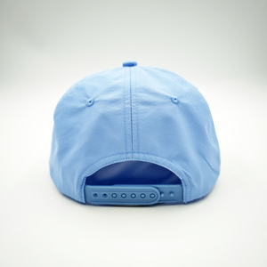 Casquette de baseball sportive vierge à 5 panneaux, style Richardson 256, avec visière plate carrée, logo personnalisé, fermeture snapback et cordon, vente en gros OEM ODM - Product Image 5