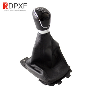 Para <span class=keywords><strong>Ford</strong></span> <span class=keywords><strong>Ecosport</strong></span> 2013-2018: Funda de palanca de cambios de cuero PU negro, estilo automotriz, superventas del fabricante - Product Image 4