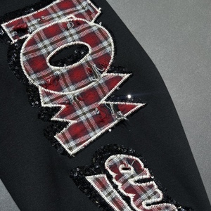 Áo khoác có mũ trùm đầu in hình thương hiệu thời thượng dành cho nữ, thoáng khí, thời trang đường phố, phong cách thời trang, chất lượng cao, áo hoodie nữ - Product Image 5