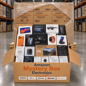 Palette de marchandises mystère Amazon : Téléphones portables, projecteurs, tablettes, montres connectées, enceintes – Assortiment premium pour la revente en gros - Product Image 1