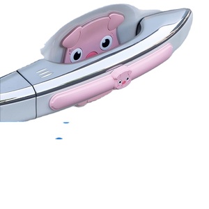 <span class=keywords><strong>Protection</strong></span> de poignée de porte et de coque de poignée de <span class=keywords><strong>voiture</strong></span> en PVC, motif dessin animé mignon, bande anti-collision, <span class=keywords><strong>protection</strong></span> de pare-chocs - Product Image 1