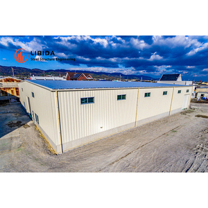 Taller de Fabricación de Acero a Bajo <span class=keywords><strong>Precio</strong></span>, Estructura de Acero Ligera para Almacenes, Construcción de Estructuras Metálicas - Product Image 1